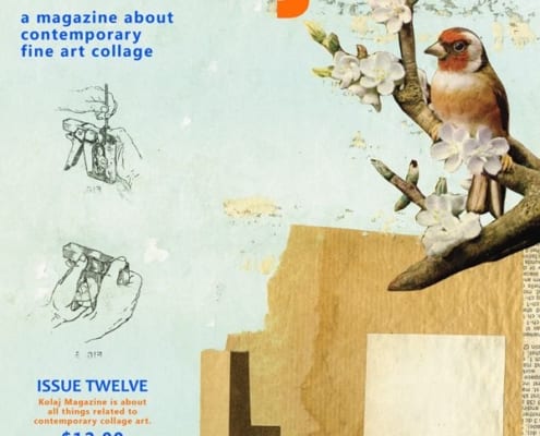 Gitte Lykke Kolaj Magazine collageartist kunstner